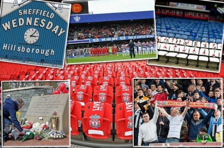 Hillsborough, Tragedinya Dikenang dengan 96 Kursi di Wembley Dikosongkan
